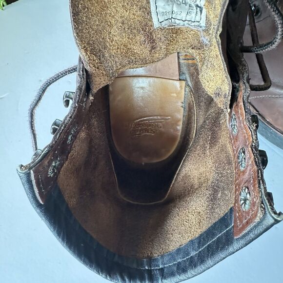 Red Wing 2954 Men\'s 10 D Brown Copper Moc Toe Amber Portage Heritage Work Boots main image 16